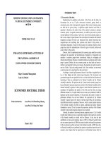 Enhancing supervisory activities of the national assembly at state owned economic groups 