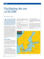 Docs article facilitating the use of ECDIS 202 ecdis