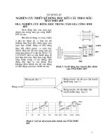 NGHIÊN CỨU THIẾT KẾ ĐỘNG HỌC KẾT CẤU THEO MẪU MÁY DMU 60T