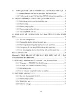 VẬN DỤNG PHƯƠNG PHÁP TÍCH cực HOÁ vào dạy và học môn vật lý 11 tại TRUNG tâm GIÁO dục THƯỜNG XUYÊN TỈNH BÌNH DƯƠNG