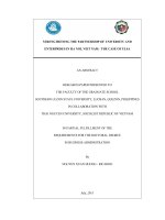 Strengthening the partnership of university and enterprises in ha noi, vietnam  the case of university of labour and social affairs (ULSA) 