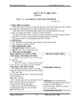 giáo án ngữ văn 9  HKI (đầy đủ, chi tiết và rất hay)