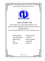 Công Tác Tuyển Dụng Nhân Lực Tại Công Ty Cổ Phần Thiết Kế Và Đầu Tư Xây Dựng A.D.C.I