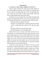 Nâng cao hiệu quả hoạt động cho vay khách hàng cá nhân tại sở giao dịch ngân hàng TMCP an bình (ABBANK) 