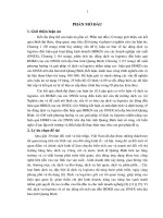 Tiểu luận ảnh hưởng dịch vụ logistics đến hoạt động kinh doanh của doanh nghiệp trên địa bàn quảng bình 