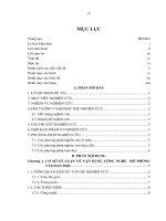 VẬN DỤNG CÔNG NGHỆ mô PHỎNG vào dạy học mô ĐUN lắp ráp và cài đặt máy TÍNH tại TRƯỜNG TRUNG cấp NGHỀ dân tộc nội TRÚ AN GIANG