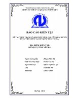 Thực Trạng Và Giải Pháp Nâng Cao Công Tác Tuyển Dụng Viên Chức Tại Sở Nội Vụ Tỉnh Yên Bái