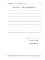 Tìm hiểu về hệ điều hành android web services và viết ứng dụng minh họa