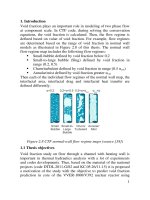 STUDY ON PHASE CHANGE IN THE CORE OF NUCLEAR REACTOR