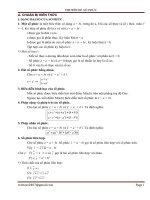 Chuyên đề số phức phân dạng và bài tập có lời giải