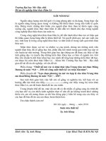 Thiết kế mở vỉa và khai thác khu Trung tâm mỏ than Mông Dương từ mức +9,8 ÷  250 với công suất thiết kế 1,6 triệu tấnnăm