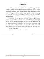 Báo cáo thực tập   làng trẻ em sos