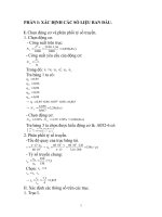 Tính toán lựa chọn hộp giảm tốc cho động cơ