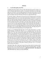 báo cáo thực tập “phân tích tình hình  hoạt động sản xuất kinh doanh tại  Công Ty Cao Su ChưPrông.”