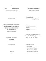 THỰC TRẠNG KIẾN THỨC, THÁI ĐỘ, HÀNH VI VÀ HIỆU QUẢ MÔ HÌNH CAN THIỆP PHÒNG LÂY NHIỄM HIV TRONG NHÓM DÂN TỘC THÁI 15 – 49 TUỔI TẠI 2 HUYỆN THUỘC TỈNH THANH HÓA