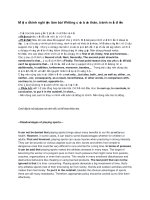 Một số kinh nghiệm viết đoạn văn trong thi tiếng anh tránh mất điểm 2016