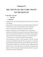 Bài giảng học thuyết giá trị và học thuyết giá trị thặng dư