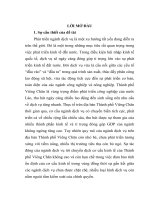 Thực trạng phát triển ngành dịch vụ trên địa bàn thành phố viêng chăn 