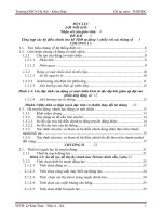 Đồ án Tổng hợp các bộ điều chỉnh cho hệ TĐĐ tự động 1 chiều