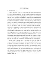 Tiểu luận về nâng cao lợi thế cạnh tranh của doanh nghiệp vật liệu thuộc bộ xây dựng 