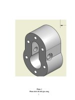 Thiết kế quy trình công nghệ chế tạo chi tiết than bạc