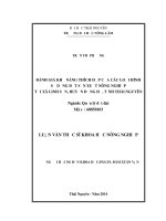Đánh giá khả năng thích hợp của các loại hình sử dụng đất sản xuất nông nghiệp tại xã linh sơn, huyện đồng hỷ, tỉnh thái nguyên 