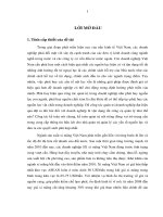 Tiểu luận xây dựng mô hình kế toán quản trị chi phí tại doanh nghiệp sản xuất xi măng việt nam 