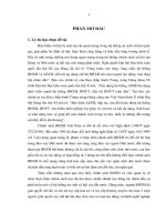 Tiểu luận về khả năng đảm bảo tài chính cho bảo hiểm xã hội ở việt nam 