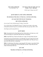 Ban hành Quy chế thực hiện cơ chế một cửa, cơ chế một cửa liên thông  tại cơ quan hành chính nhà nước ở địa phương