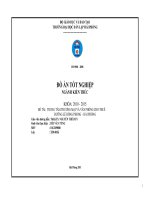 Đồ án tốt nghiệp kiến trúc TRUNG tâm THƢƠNG mại và văn PHÒNG CHO THUÊ ĐƢỜNG lê HỒNG PHONG – hải PHÒNG