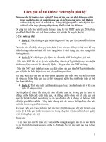 Cách giải đề thi khó về di truyền phả hệ