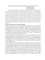 Ô nhiễm môi trường Trách nhiệm xã hội của doanh nghiệp Việt Nam