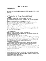 Máy theo dõi bệnh nhân Máy BSM2351K (Thông số kỹ thuật và hướng dẫn sử dụng bằng tiếng Việt)