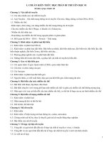 BỒI DƯỠNG HSG PHẦN DI TRUYỀN học