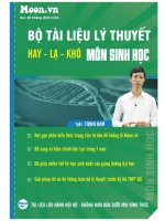 lý thuyết hay lạ khó sinh học 2016
