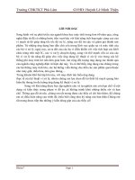 Thiết kế mạch quang báo hiển thị thông tin đa luồng ứng dụng kỹ thuật vi xử lý