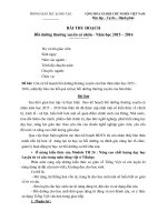 BAI THU HOACH MODULE BOI DUONG THUONG XUYEN