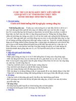 tích hợp liên môn sinh học 8 cách xử lí tình huống khibị ngã gãy xương cẳng tay 