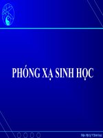 PHÓNG XẠ SINH HỌC