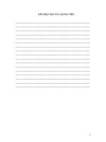 Qua cơ sở lí luận về lạm phát, phân tích tình hình lạm phát và các biện pháp giải quyết lạm phát ở việt nam trong năm 2010