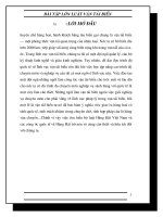 bài tập lớn luật vận tải biển 7