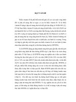 Tiểu luận mối liên hệ giữa nồng độ 25 hydroxyvitamin d huyết tương với kháng insulin và hiệu quả bổ sung vitamin d đối với kháng insulin trong đái tháo đường thai kỳ