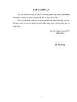 Nghiên cứu giải pháp đẩy mạnh tiêu thụ sản phẩm thức ăn chăn nuôi của công ty TNHH Việt Phát