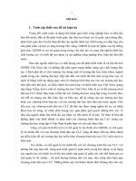 Tiểu luận hoàn thiện cơ chế quản lý tài chính với các chương trình đào tạo chất lượng cao tại các trường đại học công lập ở việt nam 
