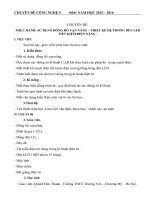 PGD CHƯƠNG MỸ THỰC HÀNH chuyên đề công nghệ 9: SỬ DỤNG ĐỒNG HỒ VẠN NĂNG – THIẾT KẾ HỆ THỐNG ĐÈN LED TIẾT KIỆM ĐIỆN NĂNG .