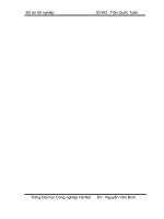 Lập quy trình công nghệ sửa chữa , phục hồi các mặt trượt của máy phay TMVH2 (P6)