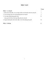 HÌNH THỨC THUÊ TÀU CHUYẾN (BÀI TẬP LỚN LUẬT VẬN TẢI BIỂN)