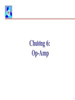 Opamp Mạch điện tử cơ bản