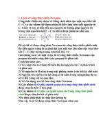 Cách vẽ công thức chiếu newman   tài liệu, ebook, giáo trình, hướng dẫn