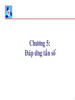 Đáp ứng tần số Mạch điện cơ bản